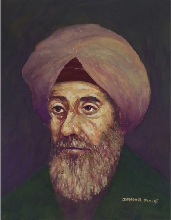 Portrait of Ibn Al Haytham. Credit: Prof. Zargar Zahoor

